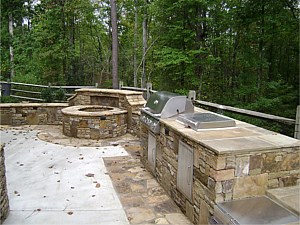 Outdoor Kitchen, Roswell, GA